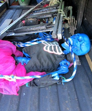 The Skeleton Eating Rope